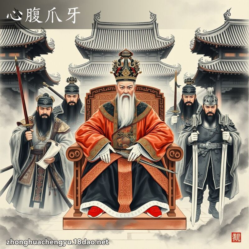 心腹爪牙 配图