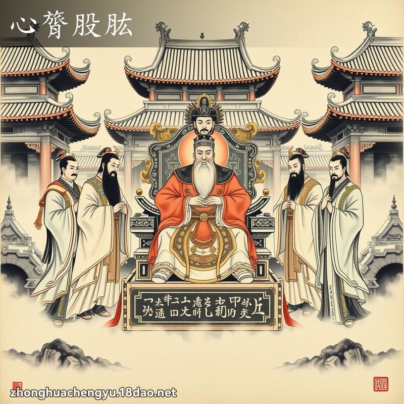 心膂股肱 配图