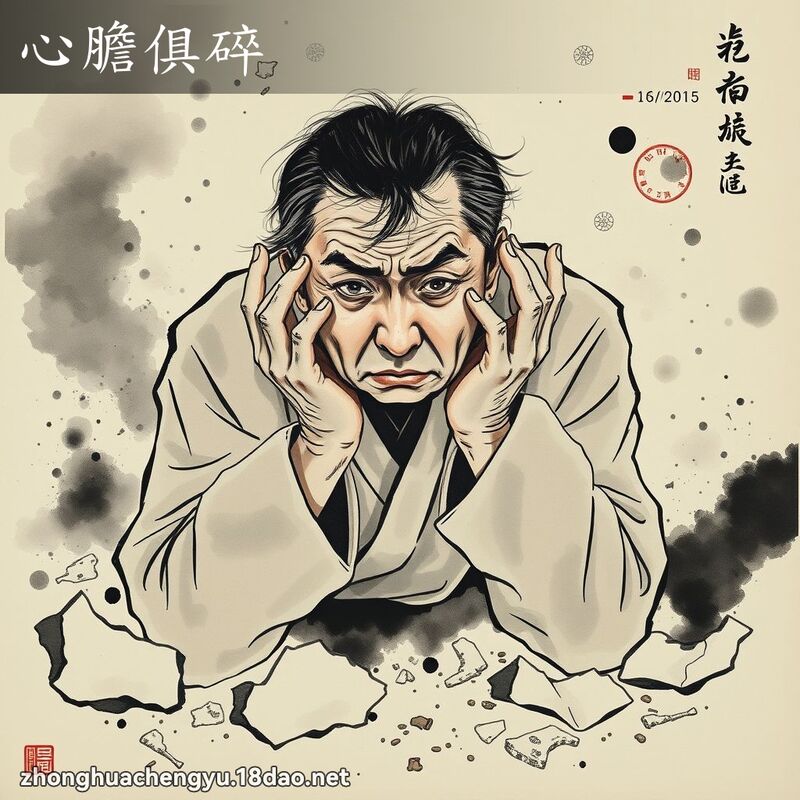 心膽俱碎 配图