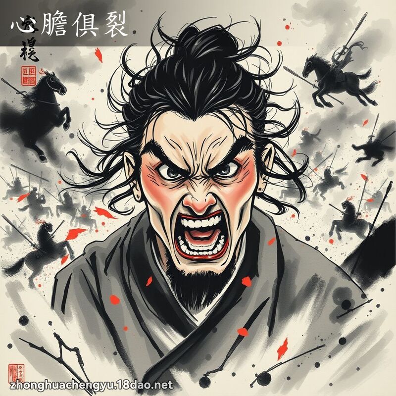 心膽俱裂 配图