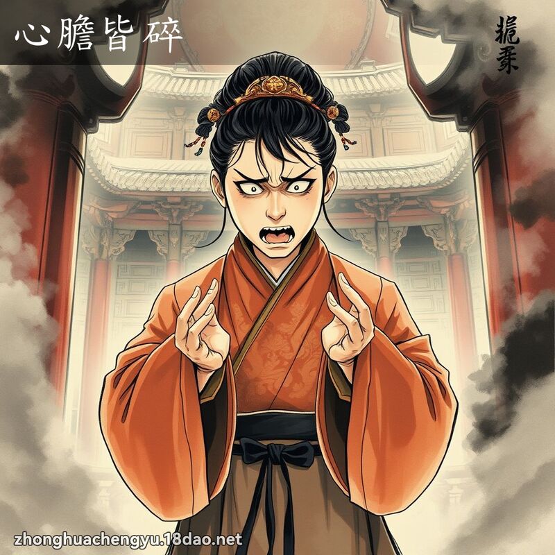 心膽皆碎 配图