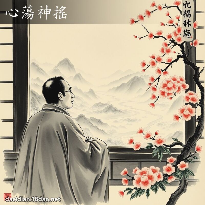 心荡神摇 - 中华成语配图