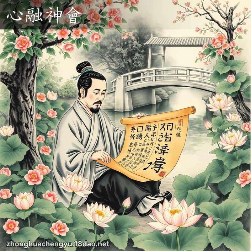 心融神會 配图