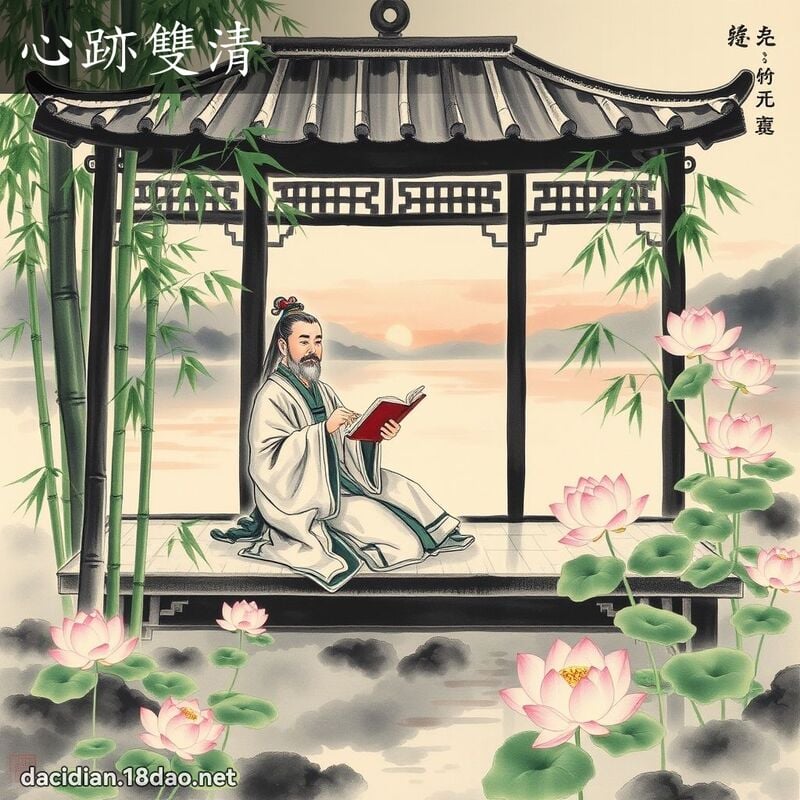 心跡双清 - 中华成语配图