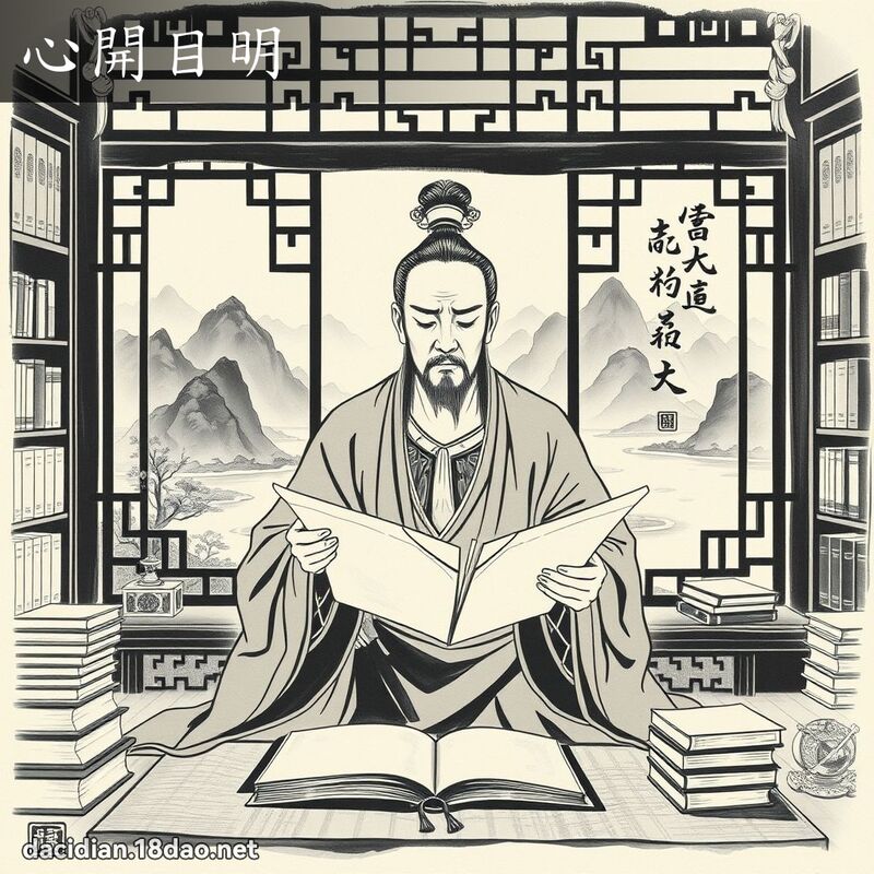 心开目明 - 中华成语配图