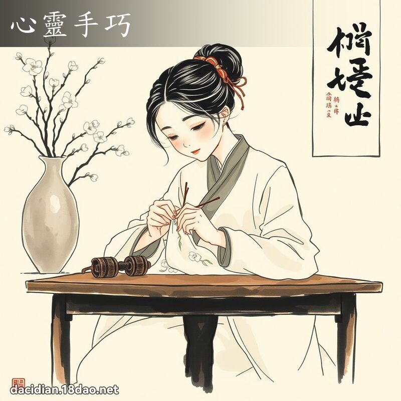 心靈手巧 - 中華成語配圖