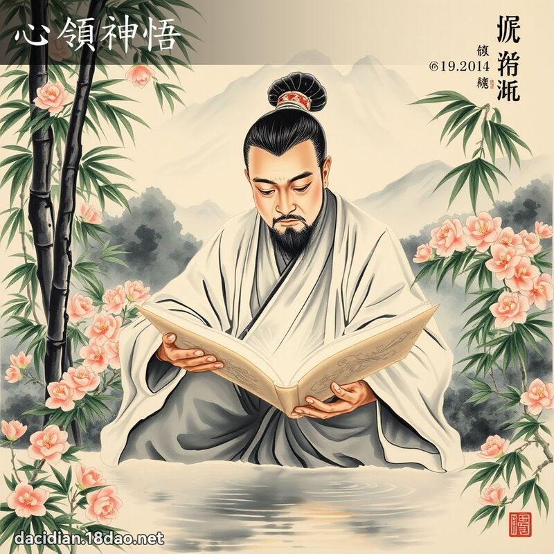 心领神悟 - 中华成语配图