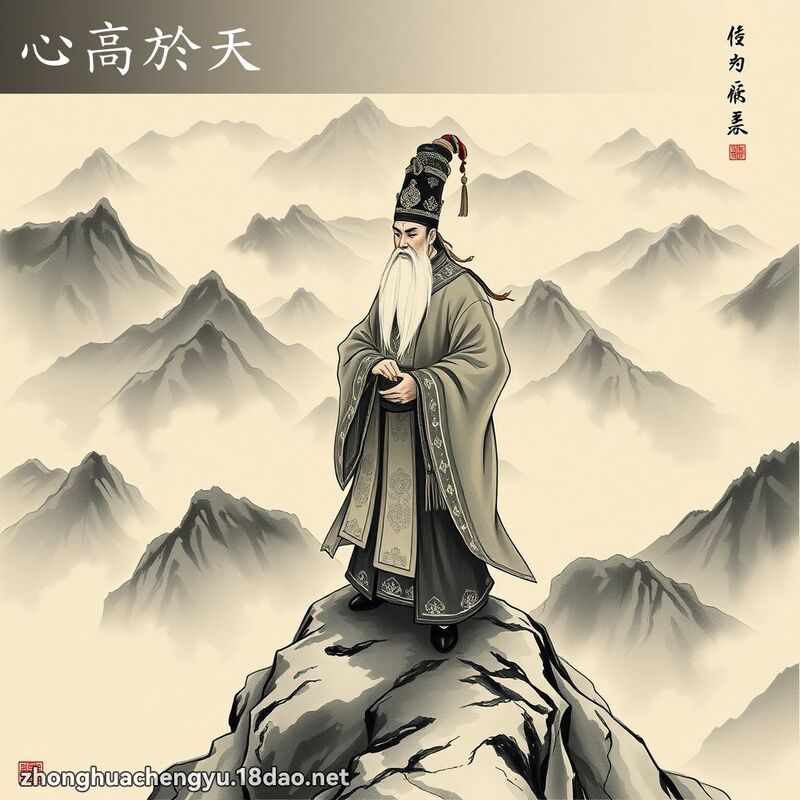 心高於天 配图
