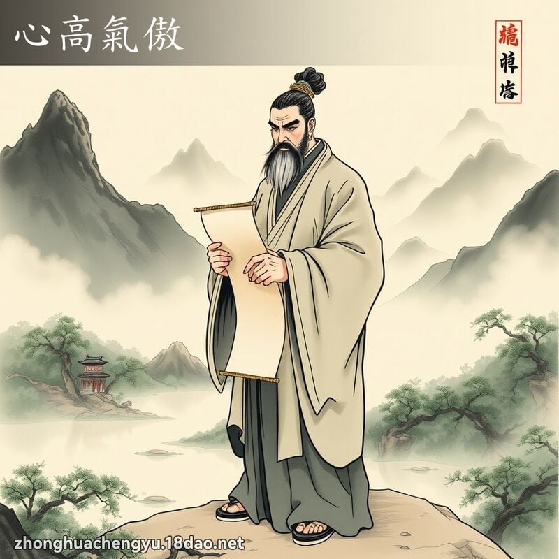 心高氣傲 配图