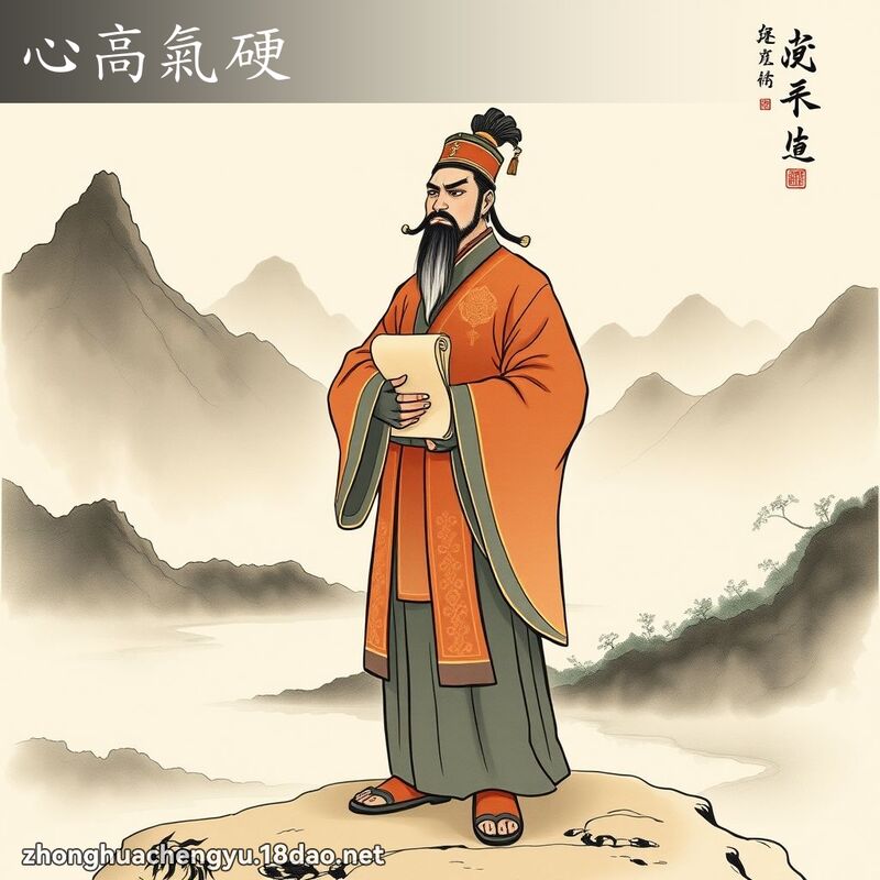 心高氣硬 配图