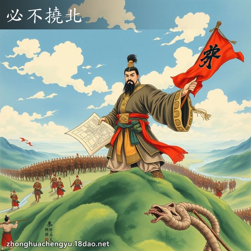 必不撓北 配图