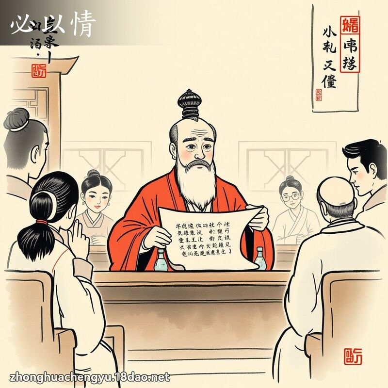 必以情 配图