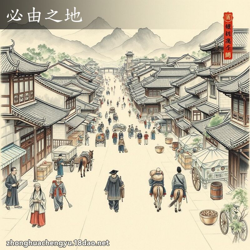 必由之地 配图