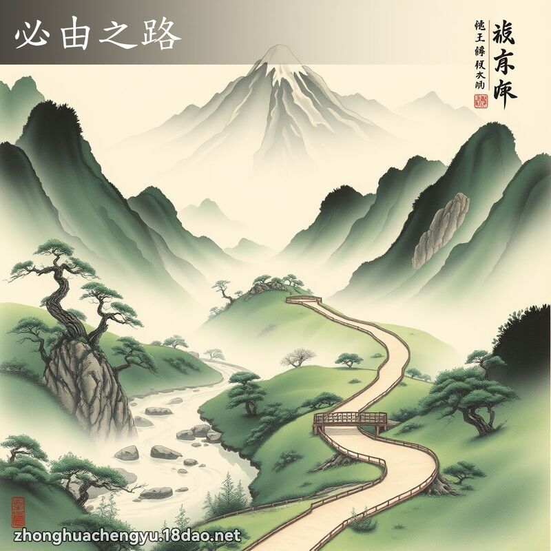 必由之路 配图
