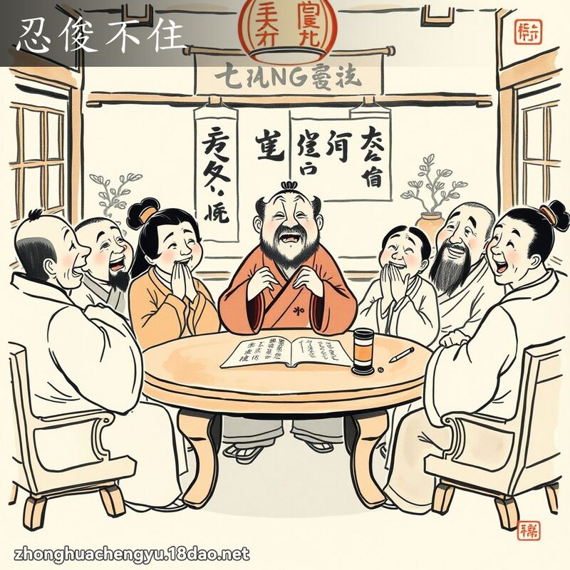 忍俊不住 配图