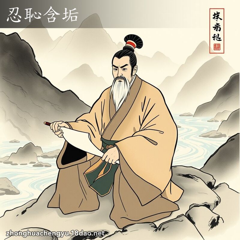 忍恥含垢 配图