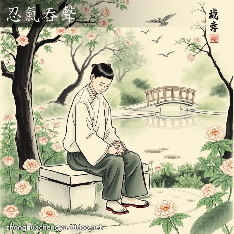 忍氣吞聲 配图