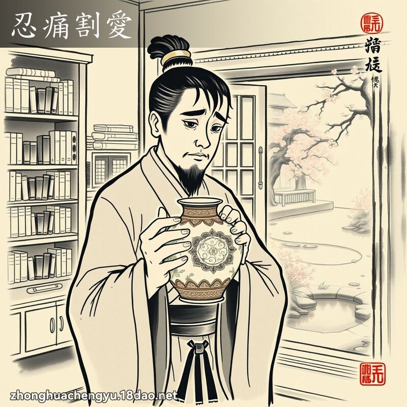 忍痛割愛 配图