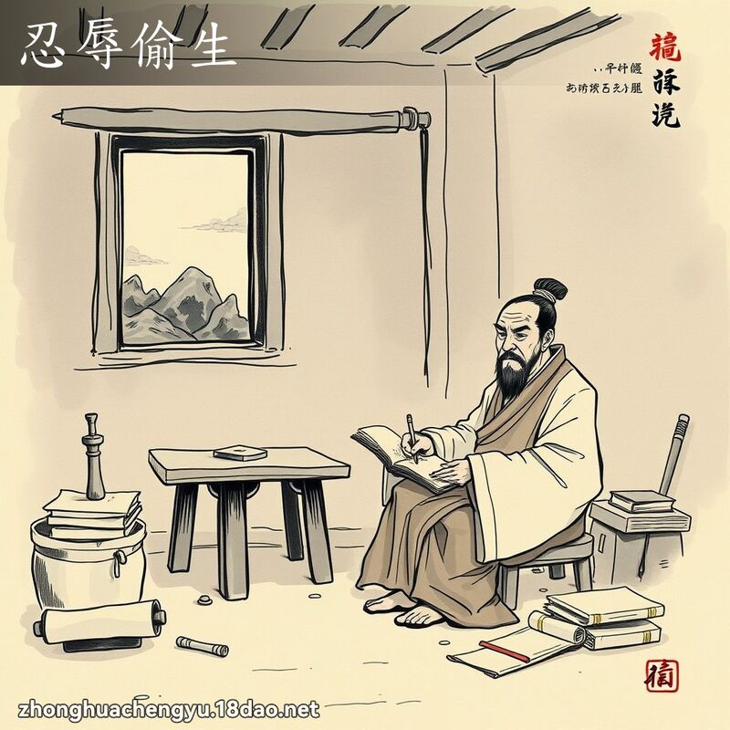 忍辱偷生 配图