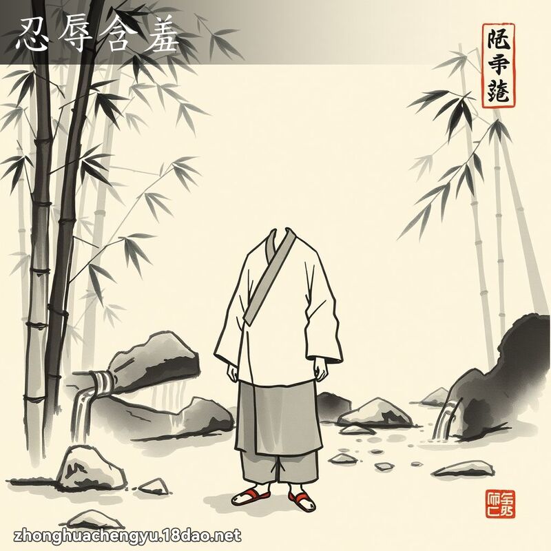 忍辱含羞 配图