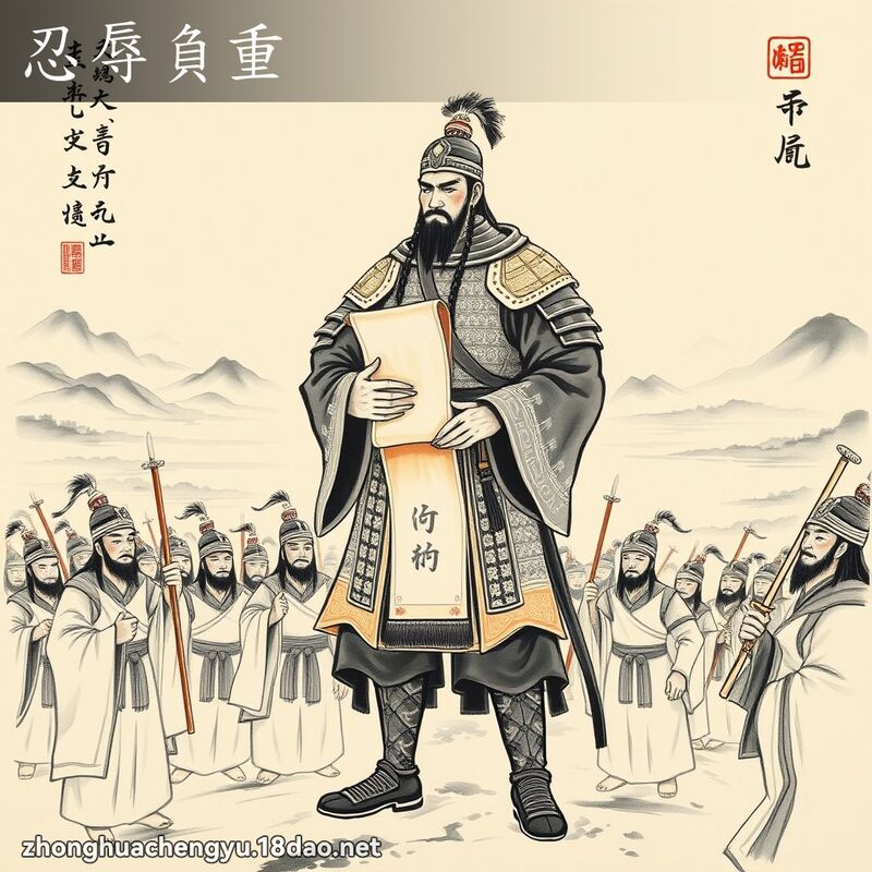 忍辱負重 配图