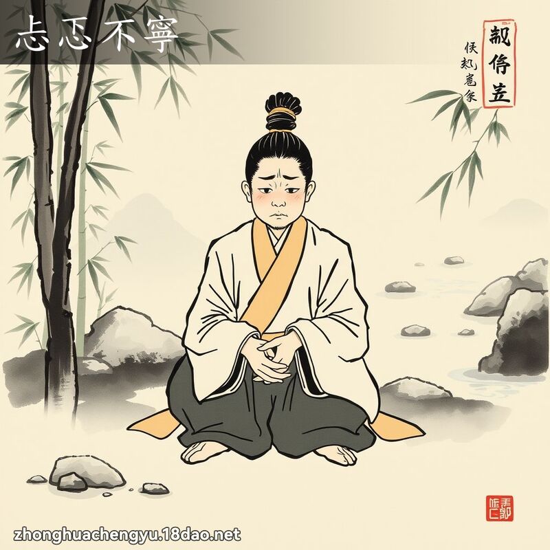 忐忑不寧 配图