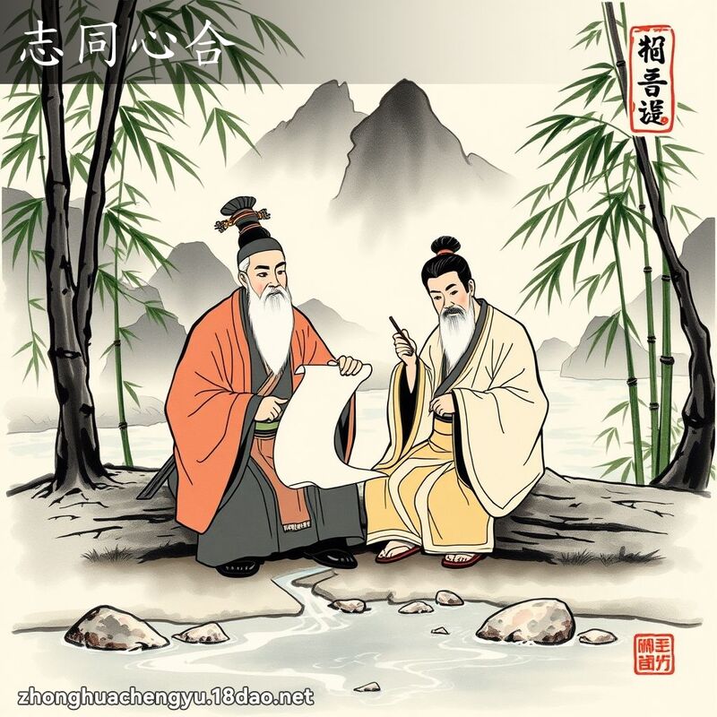 志同心合 配图