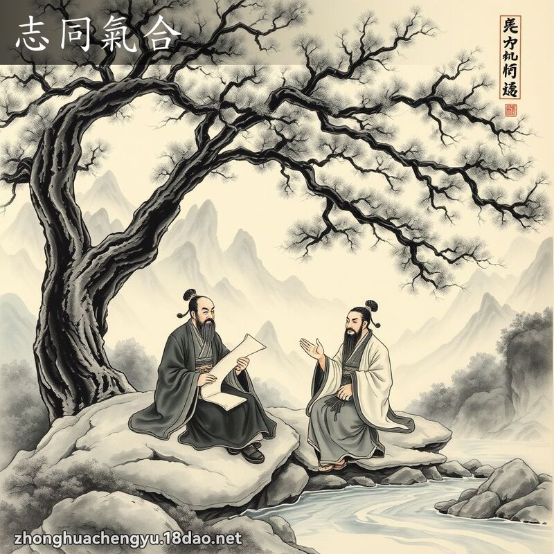 志同氣合 配图