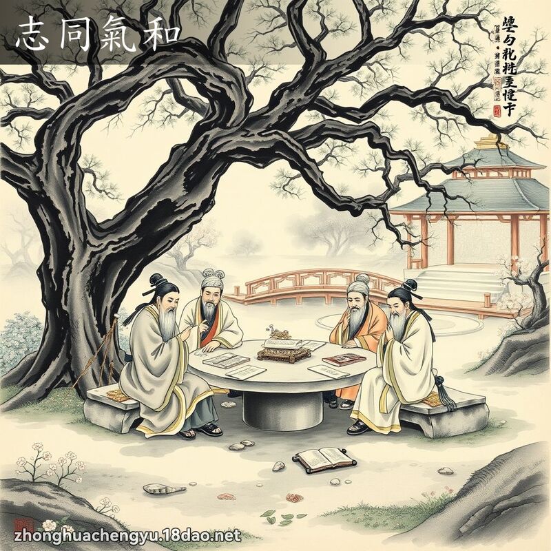 志同氣和 配图