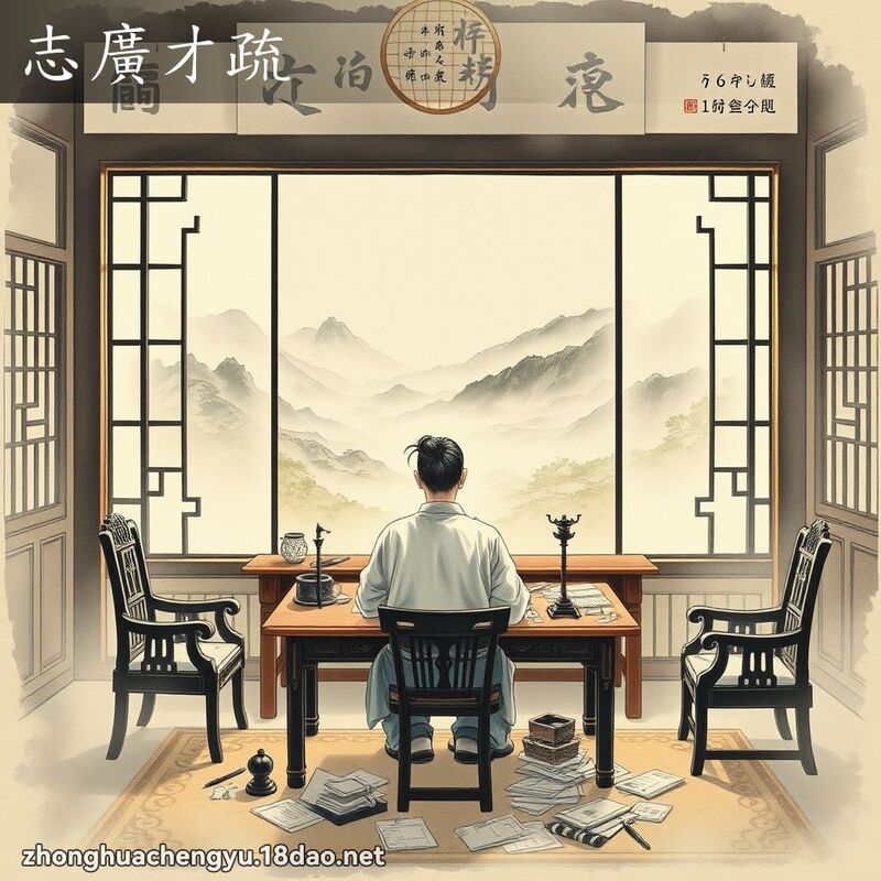 志廣才疏 配图