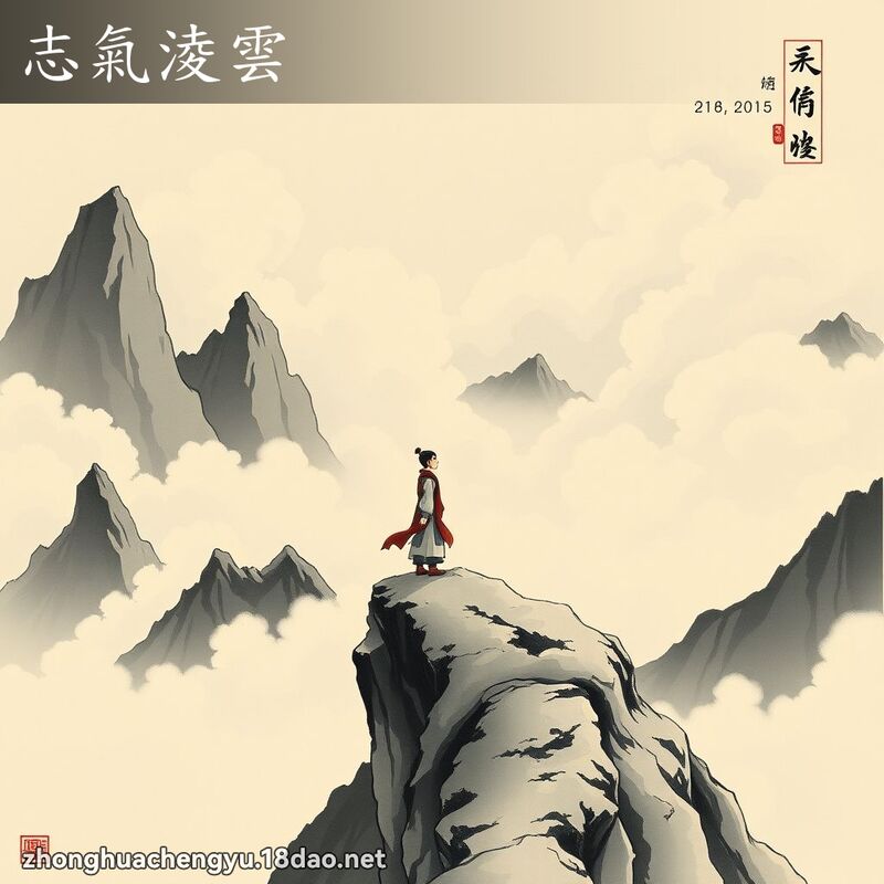 志氣淩雲 配图
