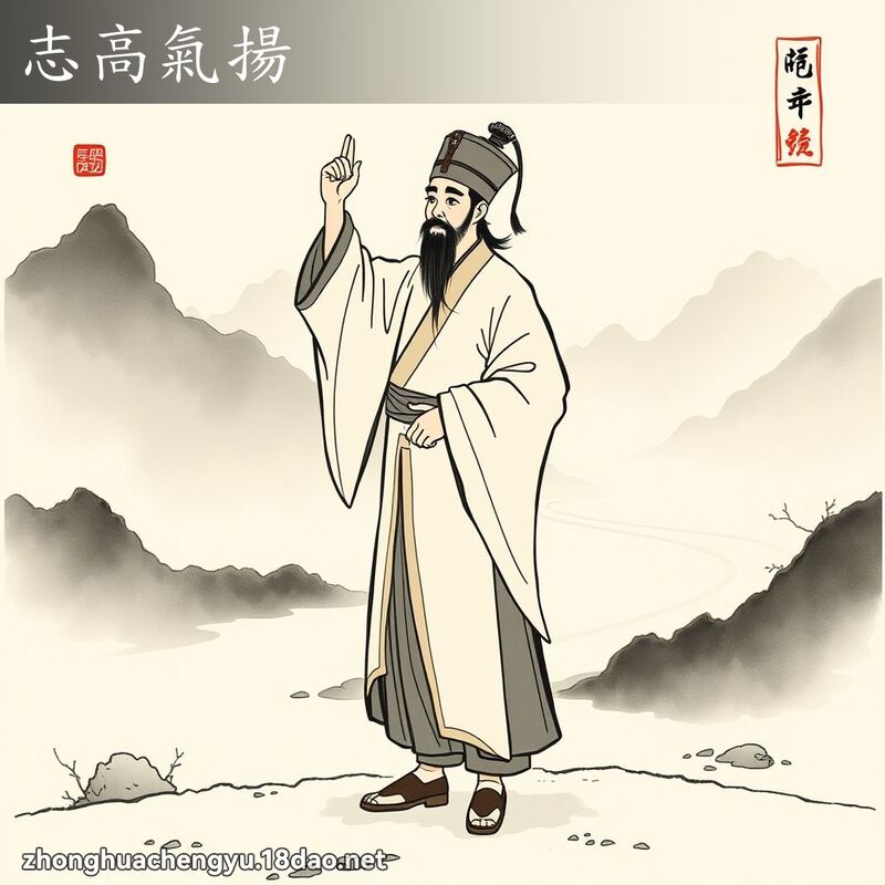 志高氣揚 配图