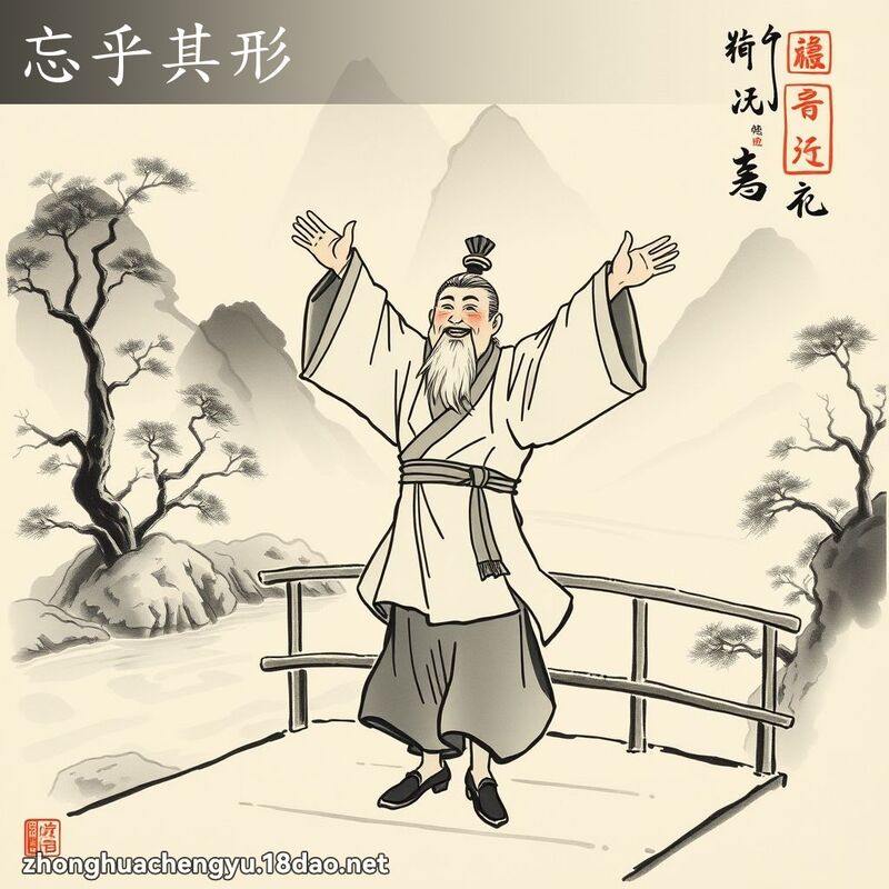 忘乎其形 配图