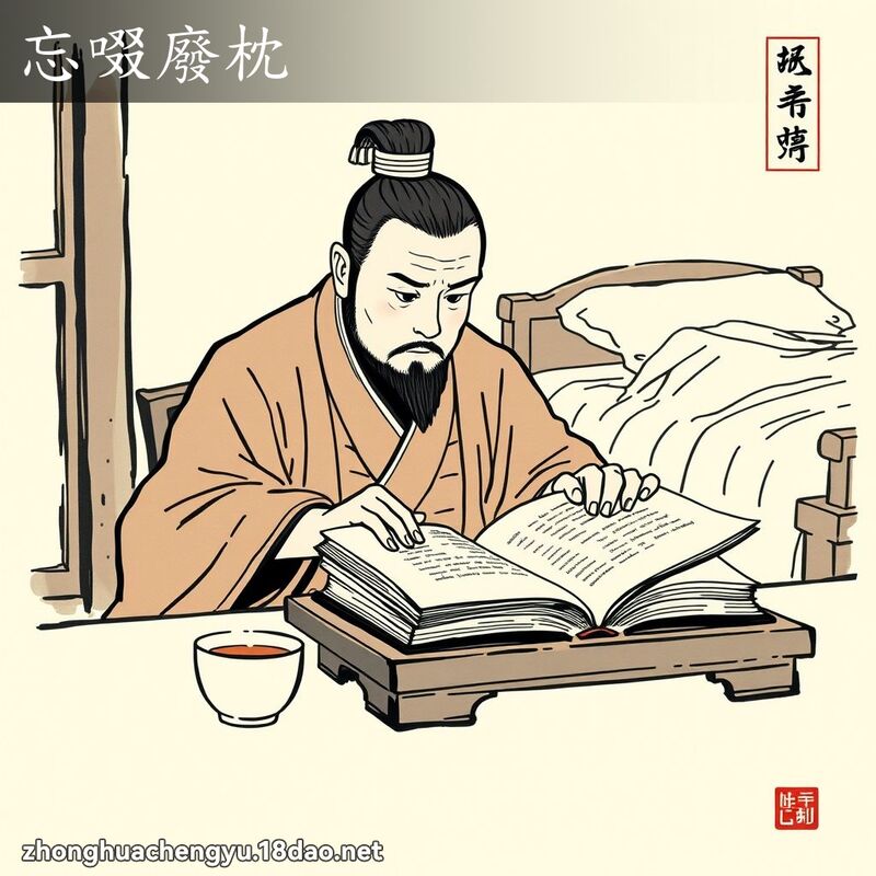 忘啜廢枕 配图