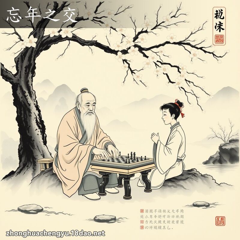 忘年之交 配图