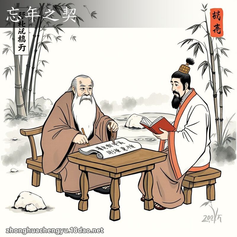 忘年之契 配图