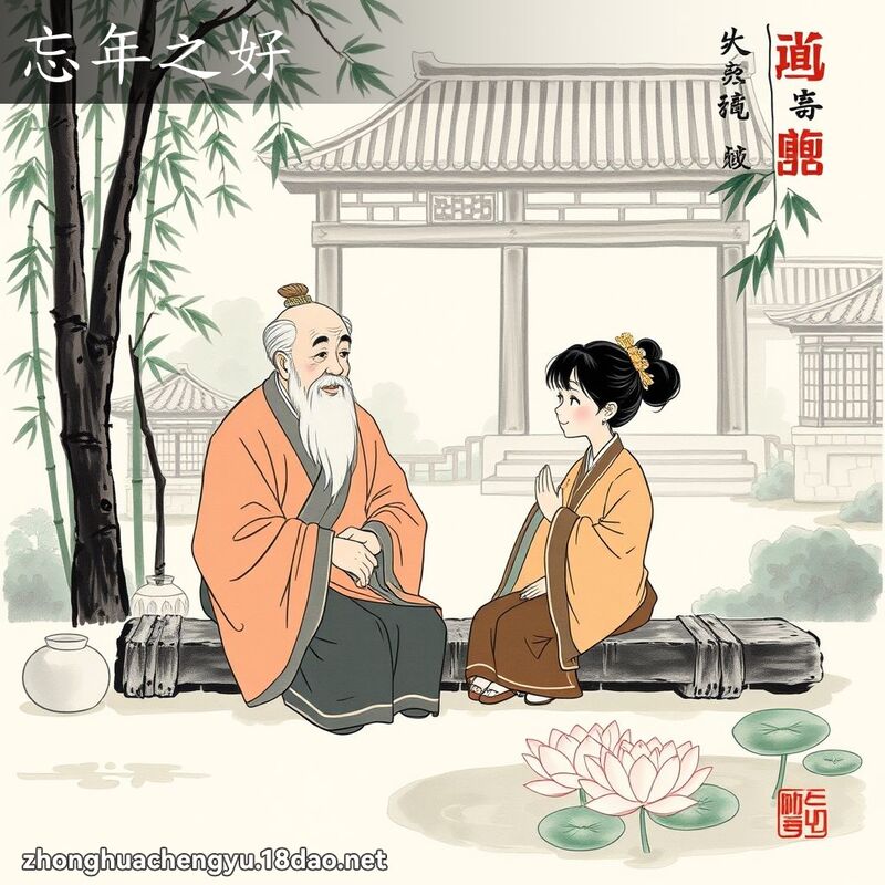忘年之好 配图
