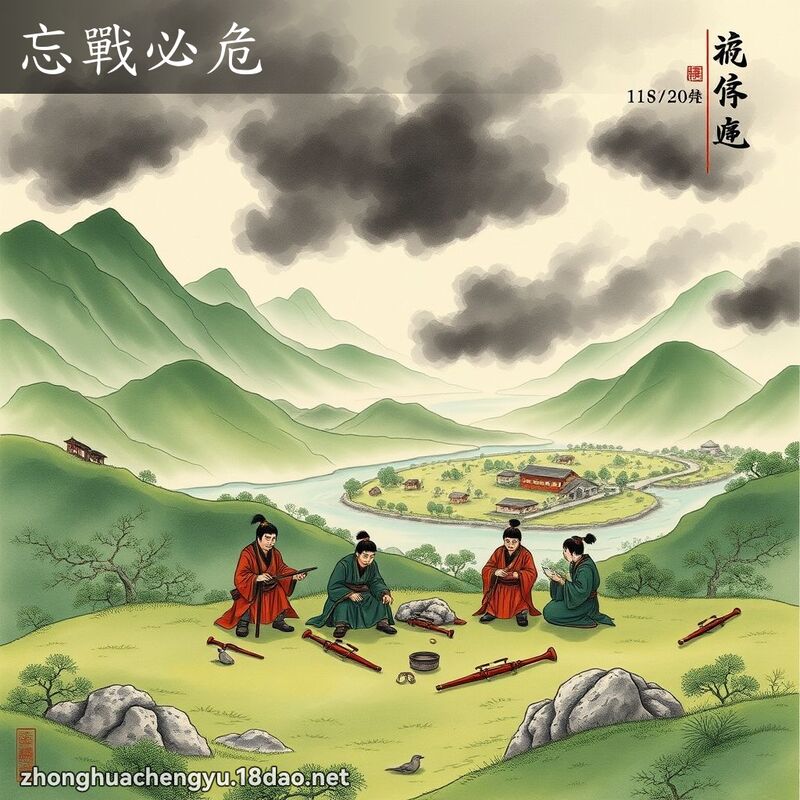 忘戰必危 配图