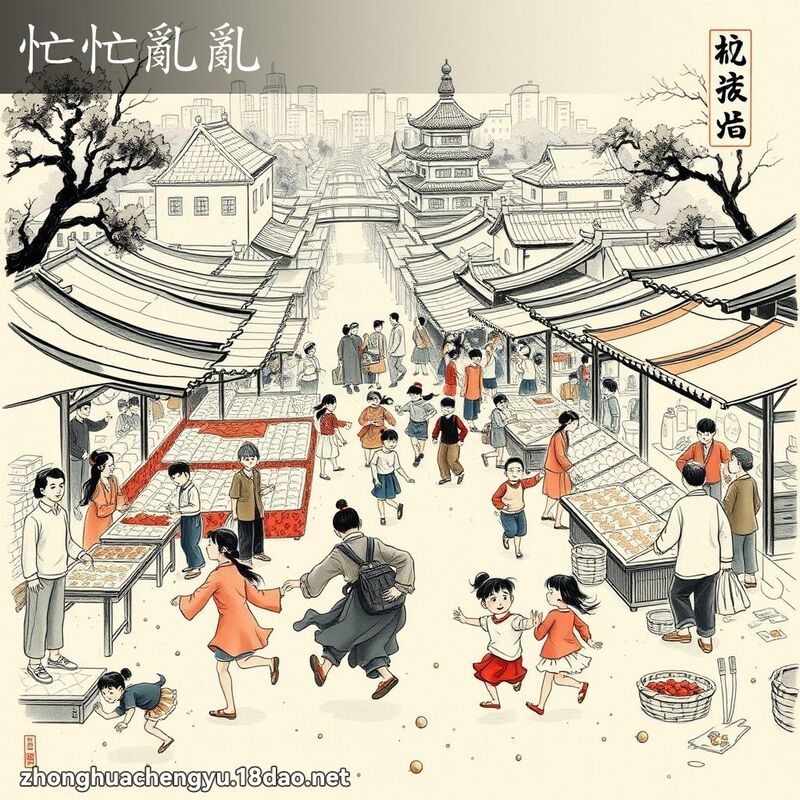 忙忙亂亂 配图