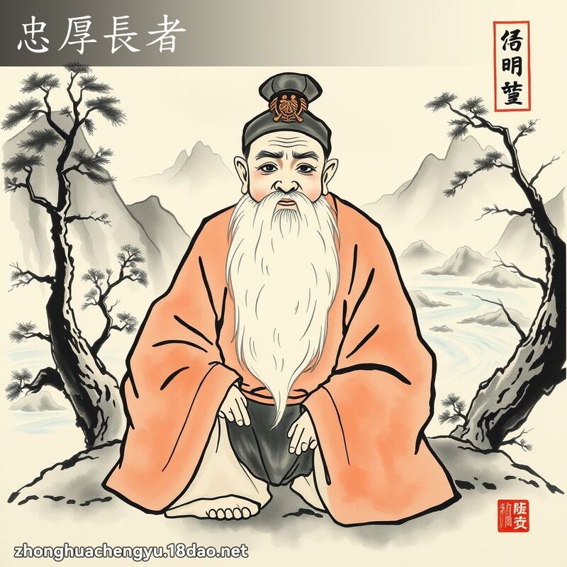 忠厚長者 配图