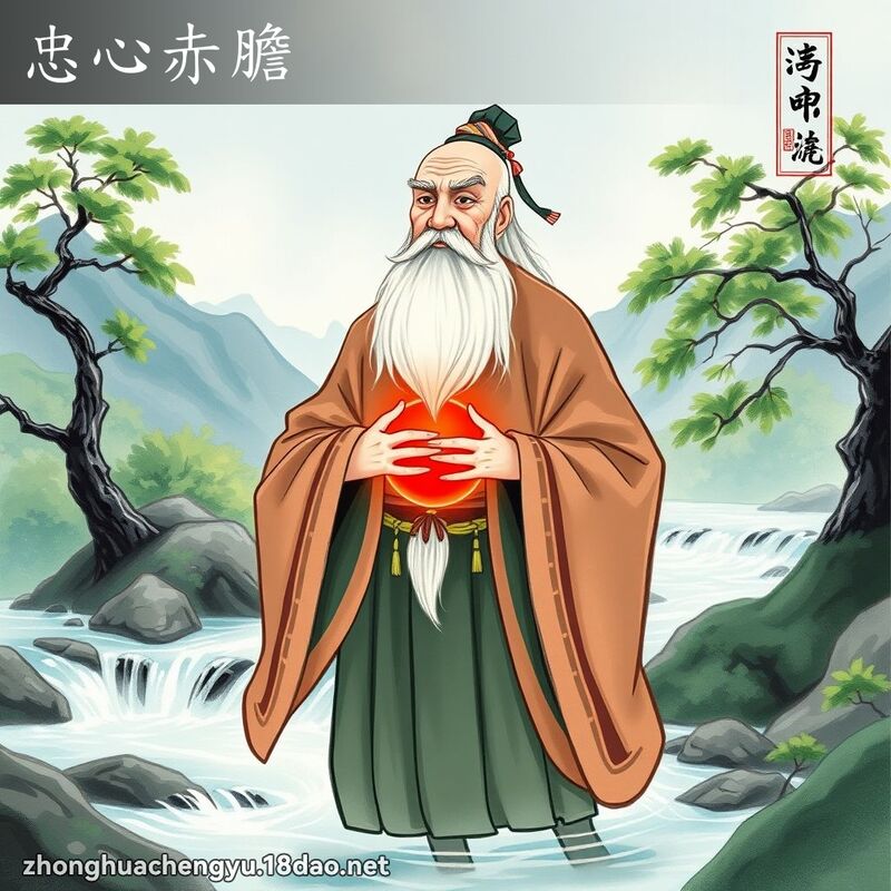 忠心赤膽 配图