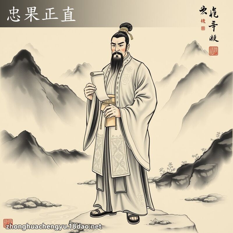忠果正直 配图