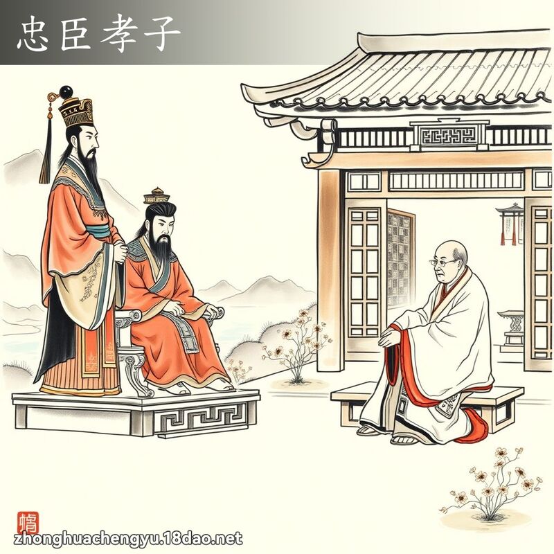 忠臣孝子 配图