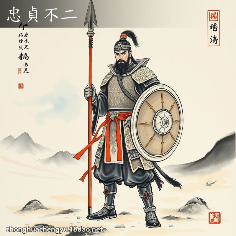 忠貞不二 配图