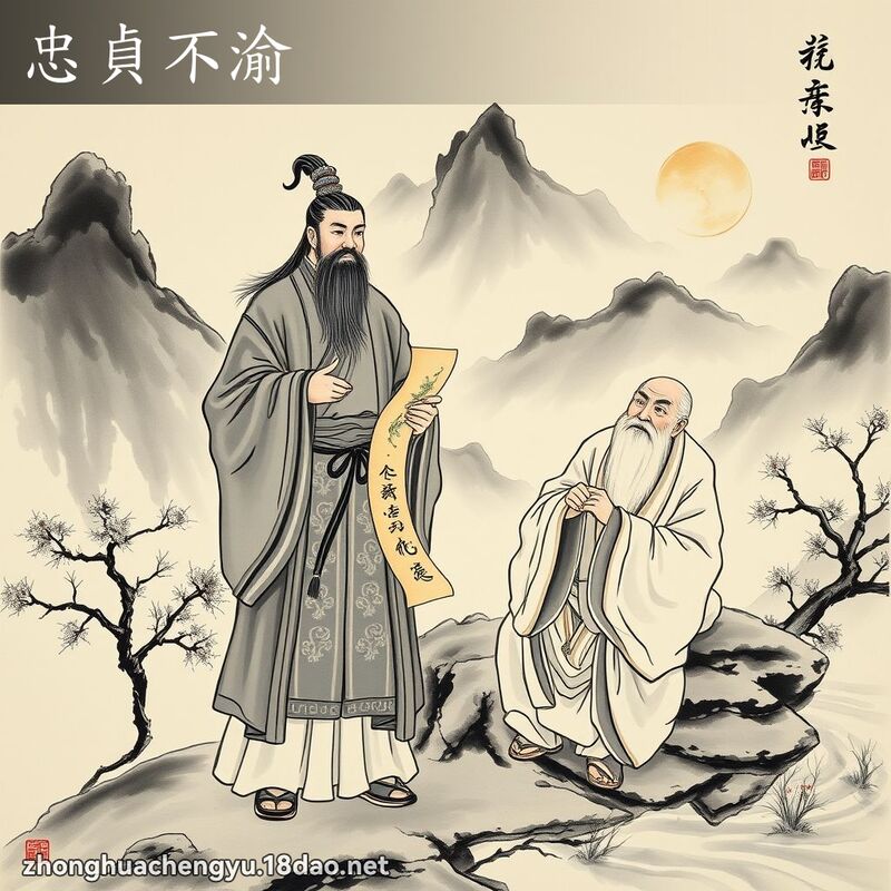 忠貞不渝 配图