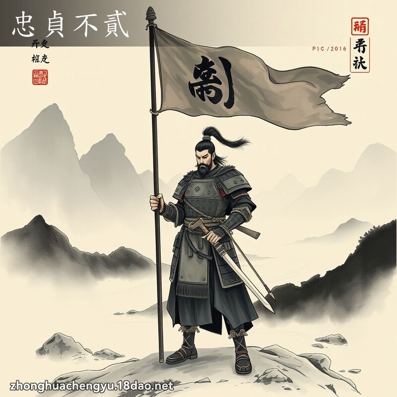 忠貞不貳 配图