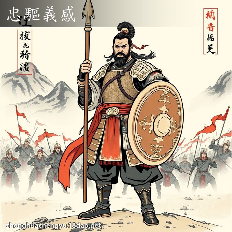 忠驅義感 配图