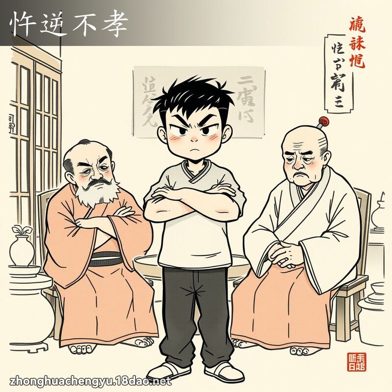 忤逆不孝 配图