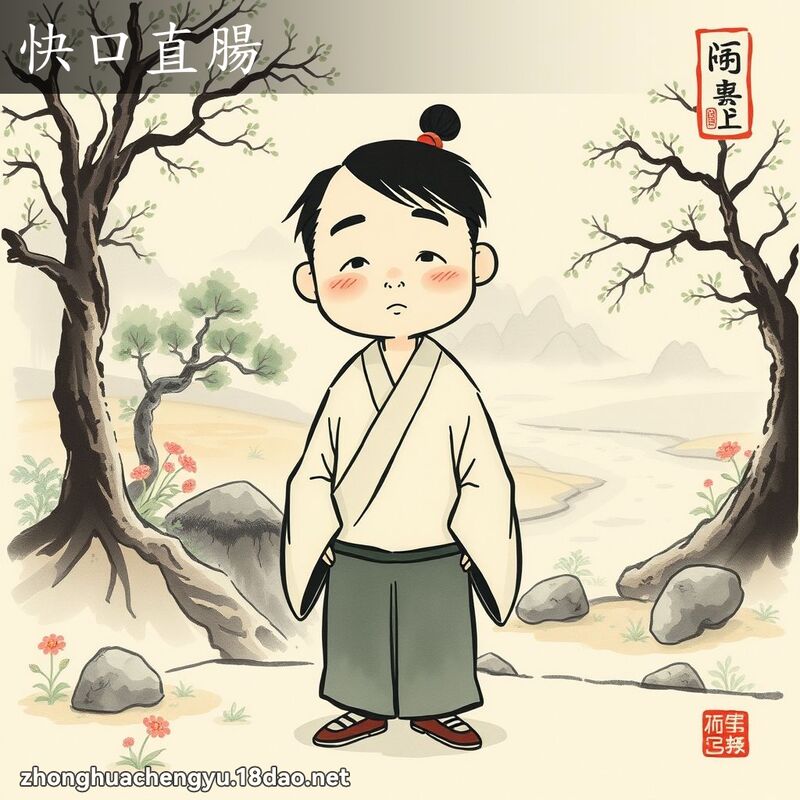 快口直腸 配图