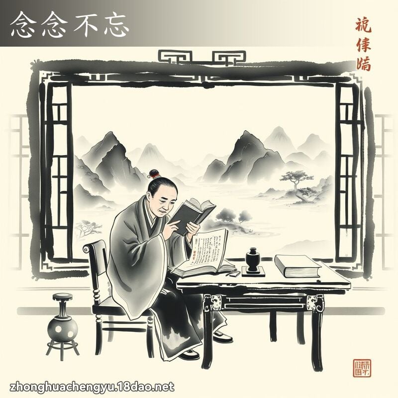 念念不忘 配图